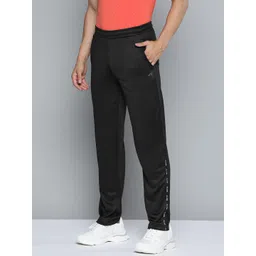 Alcis Men Black Solid Track Pants-picture-33