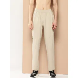 Alcis Men Brand Logo Detail Mid-Rise Track Pants with Zip Detail and Paneling Design-picture-42
