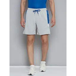 Alcis Men Grey Solid Slim Fit Sports Shorts-picture-11