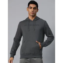Alcis Men Navigator Printed Hooded Sweatshirt-image-2