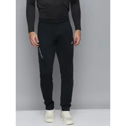 Alcis Men Navy Blue Solid Slim Fit Track Pants-picture-31