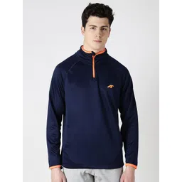 Alcis Men Navy Blue Solid Sweatshirt-picture-17