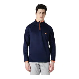 ALCIS Navy Mock Collar Sweatshirt-picture-42