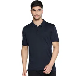ALCIS Navy Regular Fit Sports Polo T-Shirt-picture-23