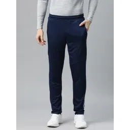 ALCIS Navy Slim Fit Printed Sports Trackpants-picture-34