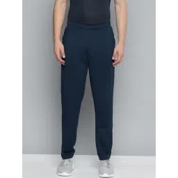 ALCIS Navy Slim Fit Printed Sports Trackpants-picture-21