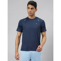 ALCIS Navy Soft-Tech Anti-Static Slim Fit Athleisure T-Shirt-picture-46