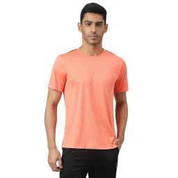 ALCIS Orange Anti-Static Slim Fit Round Neck Running T-Shirt-picture-12