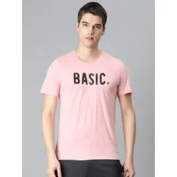 ALCIS Pink Regular Fit Printed Sports T-Shirt-picture-45