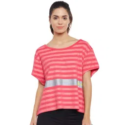 ALCIS Pink Striped T-Shirt-picture-40