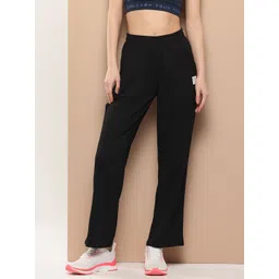 Alcis Women Black Solid Track Pant-picture-23