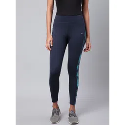 Alcis Women Navy Solid Training Tights-picture-34