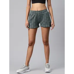 Alcis Women Printed Training or Gym Sports Shorts-picture-15