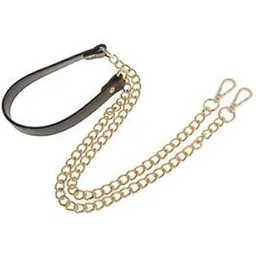 alcoa prime Metal + Leather Bag Chain Strap Replacement for Shoulder Bag 120cm Gold-picture-20