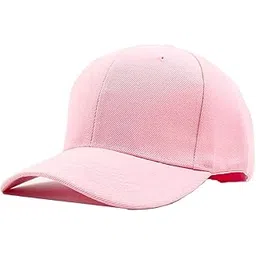 alcove...refine your image Alcove Cool Pink Unisex Cotton Caps Hats Sports Tennis Baseball Cap(Pink, Adjustable)-picture-13