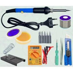 aldeco 8in1 All-in-One Soldering Iron Kit with Digital Multimeter & Additional Tools 60 W Temperature Controlled-picture-20