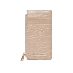 Aldo Beige Textured Wallet for Women-picture-31