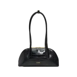 Aldo Black Animal Effect Shoulder Handbag-picture-27