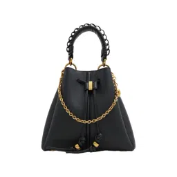 Aldo Black Solid Medium Handbag-picture-21