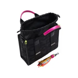 Aldo Black Solid Medium Handbag image 3