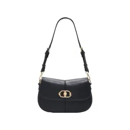 ALDO Black Solid Medium Shoulder Handbag-picture-23