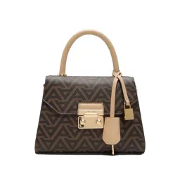 Aldo Brown Printed Handbag-picture-26