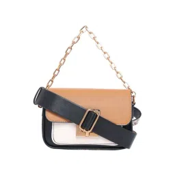 Aldo Brown Solid Medium Sling Handbag-picture-34