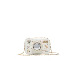 Aldo Caamy White Womens Novelty Sling Bag-image-31
