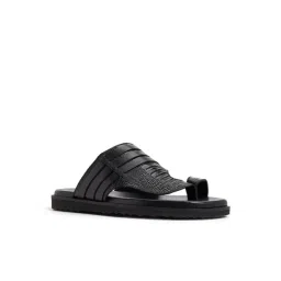 Aldo Men's Black Toe Ring Sandals-picture-10