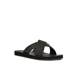 Aldo Men's Brown Cross Strap Sandals-picture-47