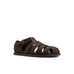ALDO Men's Brown Overflow Back Strap Sandals-picture-30