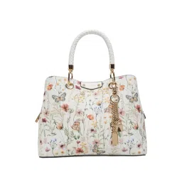 ALDO Multicolor Floral Large Satchel Handbag-picture-34