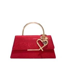 Aldo Red CANDYCANE Embellished Medium Satchel-picture-20