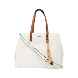 Aldo White BILGG Textured Medium Satchel-picture-28