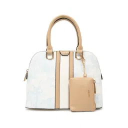 Aldo White LEGEABETHTHH Printed Medium Satchel-image-15