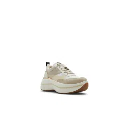 Aldo Women Bone Beige Sneakers-picture-10