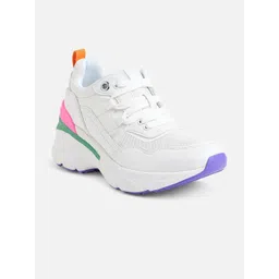 ALDO Women Multicoloured Colourblocked Sneakers-picture-22