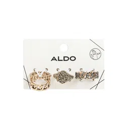 ALDO Women Set of 4 Stone Studded Finger Rings-picture-11