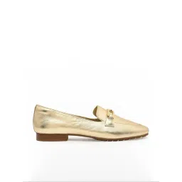 Aldo Women's Gold Casual Loafers-picture-21