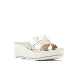 ALDO Women's Gold Slides-picture-39