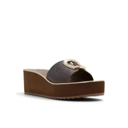 Aldo Women's MENHADEN Brown Wedges-picture-13