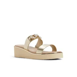 Aldo Women's Rose Gold Casual Wedges-picture-43