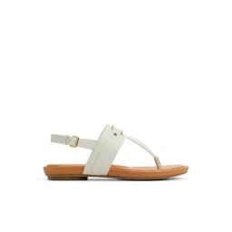Aldo Women's TAYLEN White T-Strap Sandals-picture-23