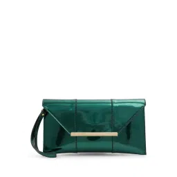 aldo Women Quilted Clutch with Flap Closure image 1