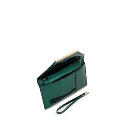 aldo Women Quilted Clutch with Flap Closure image 3