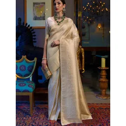 Aldwych Ethnic Motifs Woven Design Banarasi Saree-picture-29