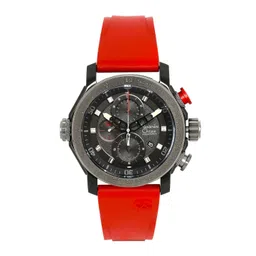 Alexandre Christie Men Black Dial & Red Straps Analogue Chronograph Watch 6565MCREPBARE-image-28