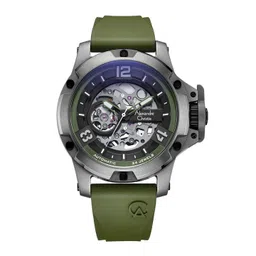 Alexandre Christie Men Titanium Dial Analogue Automatic Motion Powered Watch-image-30