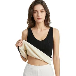 Alexvyan V Neck Thermal Tops-picture-33