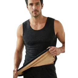 AlexVyan Men's Thermal Fleece Lined Base Layer Sleeveless Vest Outdoor Tops Cold Weather Men Top Thermal-picture-33